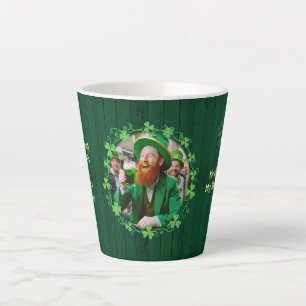 Tasse Latte Compagnie de la bière et du trèfle