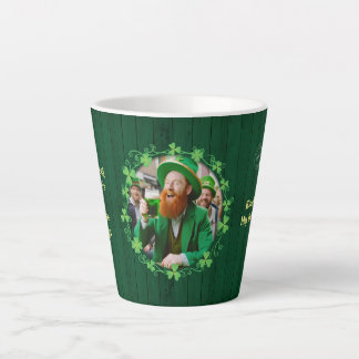 Tasse Latte Compagnie de la bière et du trèfle