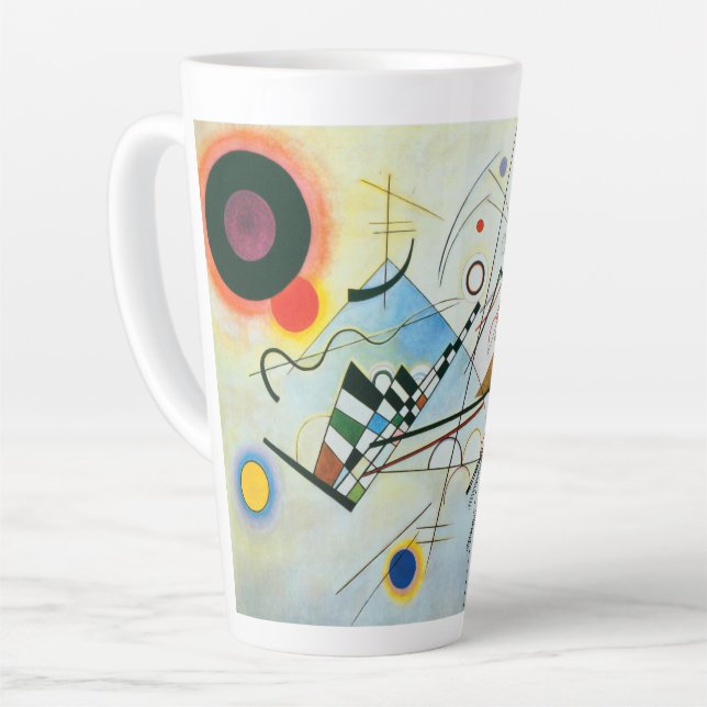 Tasse Latte Composition VIII par Wassily Kandinsky (Angle gauche)