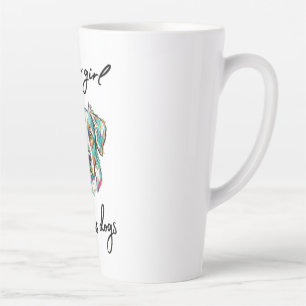 Tasse Latte Conception artistique multi-couleurs pour amoureux