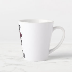 Tasse Latte Conception de jeux de contrôle mental