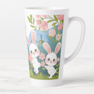 Tasse Latte Conception envoûtante des fêtes de Pâques