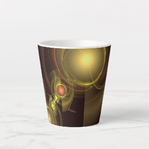 Tasse Latte Connexion intime Art Abstrait