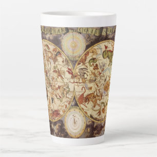 Tasse Latte Constellations, Astronomie Vintage, Frederik de Wi