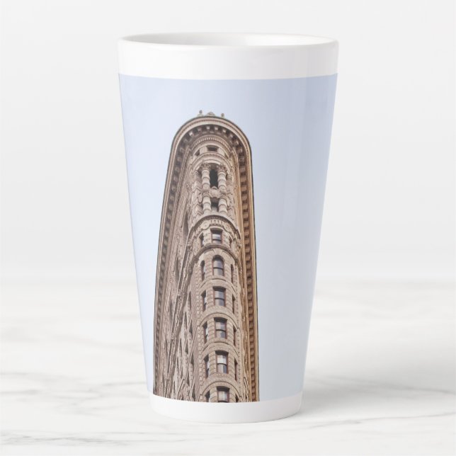 Tasse Latte Construction de Flatiron (Devant)