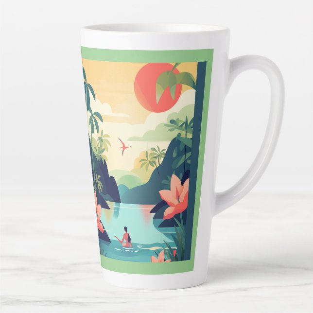 TASSE LATTE COSTA RICA #1 (Droite)