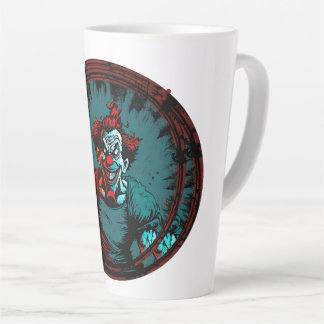 Tasse Latte Coupe déplaisante de lait clown