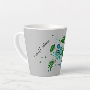 Tasse Latte Coupe Léopard de fraîcheur