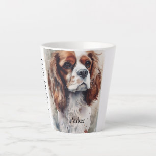 Tasse Latte Coupe Moder Moder Spaniel Portrait