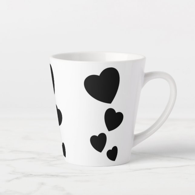 Tasse Latte Coupes de concepteur (Droite)