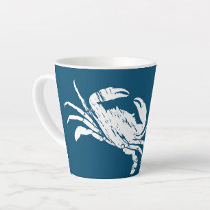 Tasse Latte Crabe marin personnalisé