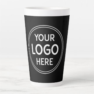 Tasse Latte Créations personnalisées élégantes et modernes vér
