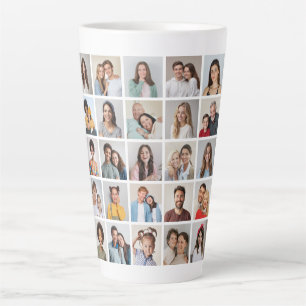 Tasse Latte Créez votre propre collection de photos 25