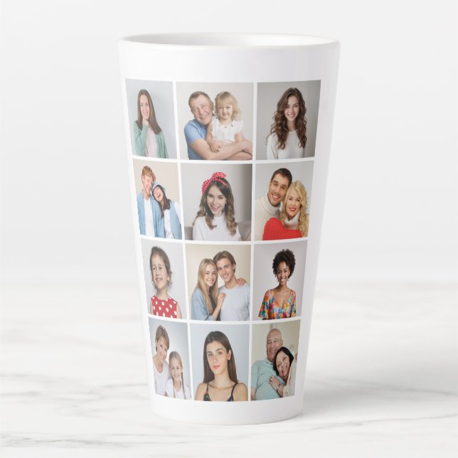 Tasse Latte Créez votre propre collection photo 12 (Devant)