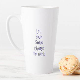 Tasse Latte Créez Votre Propre Grand 17oz