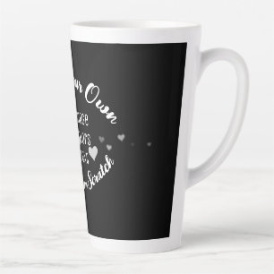 Tasse Latte Créez votre propre image personnalisée
