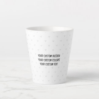 Tasse Latte Créez votre propre personnalisation