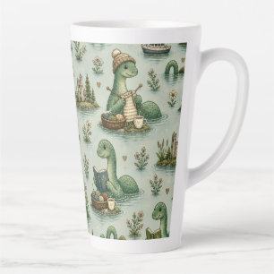 Tasse Latte Cryptides confortables Nessie Monstre du Loch Ness