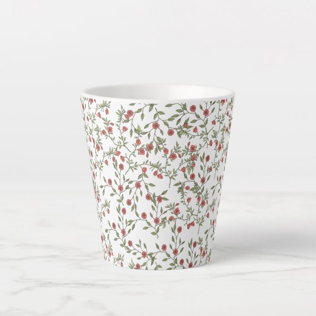 Tasse Latte Cute bouillante de latte de chocolat chaud (Devant)