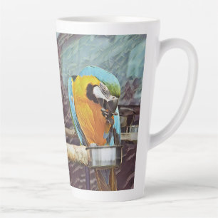 TASSE LATTE CUTE MACAW