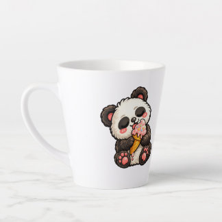Tasse Latte Cute Panda Ice Cream