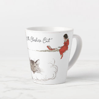 Tasse Latte Cute Vintage Alice & Cheshire Cat