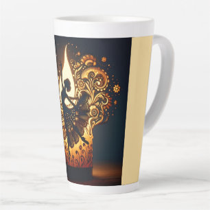 Tasse Latte Danseuse de flamenco