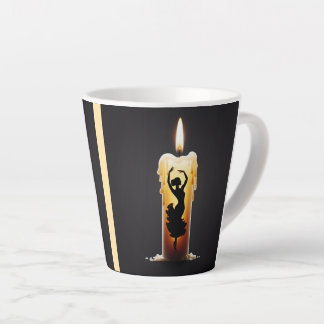 Tasse Latte Danseuse de flamenco