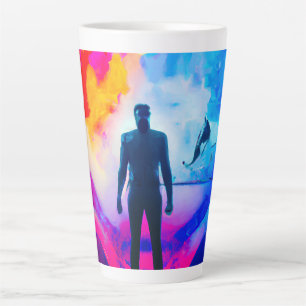 Tasse Latte Debout dans les couleurs