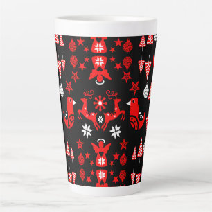 Tasse Latte Décoration de maison saisonnière scandinave