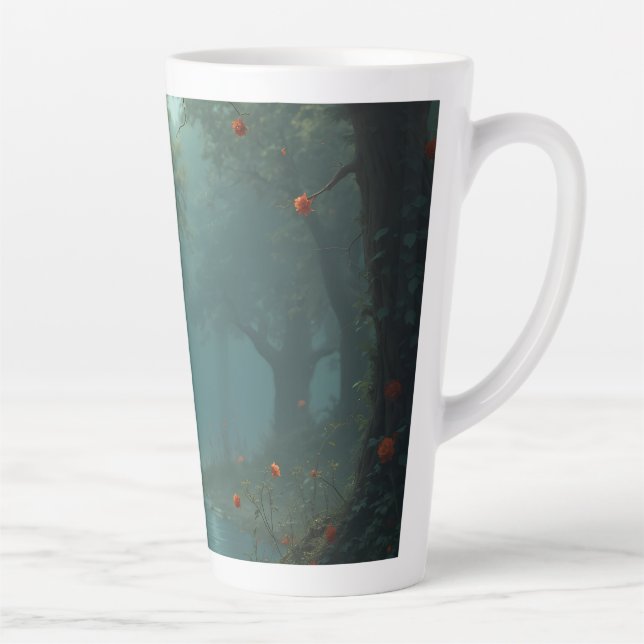 Tasse Latte déesse forestière (Droite)