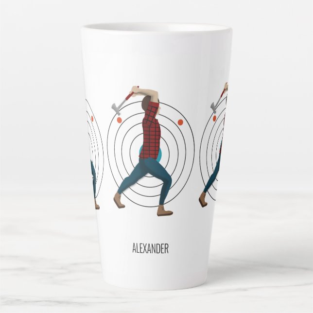 Tasse Latte Défilement Ax (Devant)