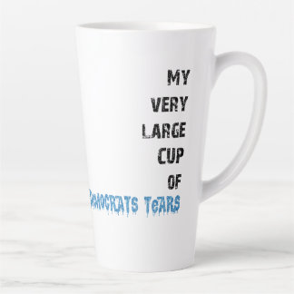 Tasse Latte Démocrates larmes