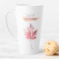 Dessin élégant et tendance de feuille d'automne