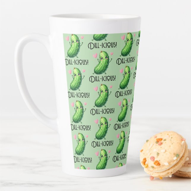 Tasse Latte Dill-icous (En situation)