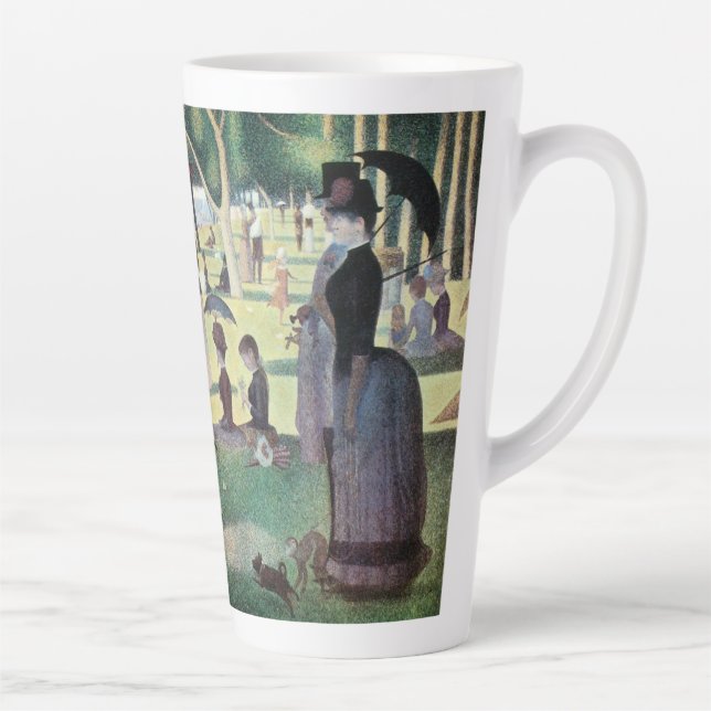 Tasse Latte Dimanche après-midi, île La Grande Jatte par Seura (Droite)