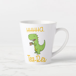Tasse Latte Dinosaure du Tea Rex Tyrannosaurus