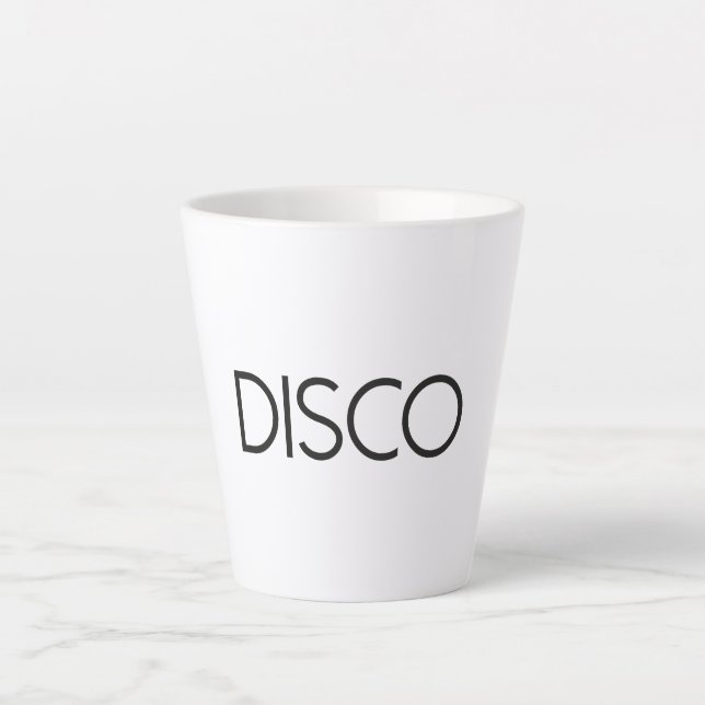 Tasse Latte DISCO Dancing (Devant)