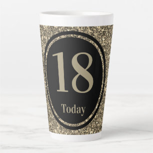 Tasse Latte Distinction stylisée par année cadeau spécial de m