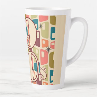 Tasse Latte Dix ans 1950