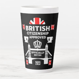 Tasse Latte Dons de citoyenneté britannique
