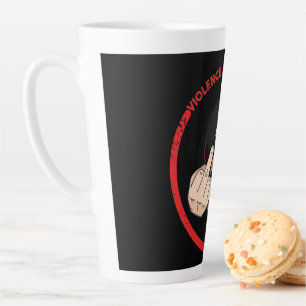 Tasse Latte Dr. Manque De Respect Violence Vitesse Momentum T-