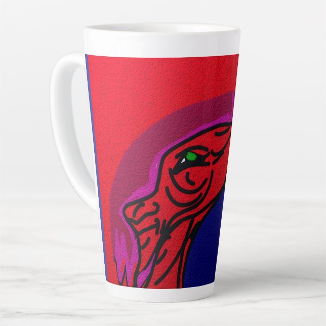 Tasse Latte Dragon Fashionista (Angle gauche)