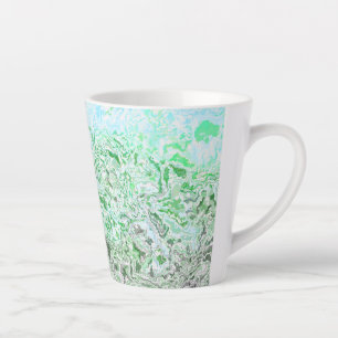 Tasse Latte Drapeau de fierté Autoromantique BoHo Grunge Psych