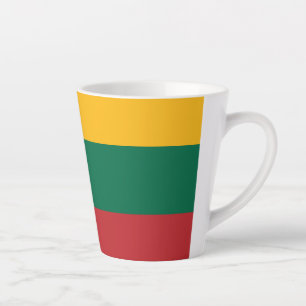 Tasse Latte Drapeau de la Lituanie