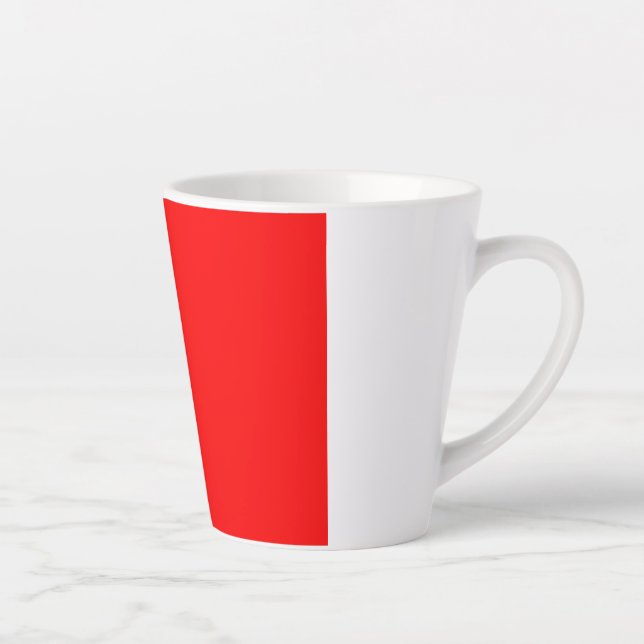 Tasse Latte Drapeau de Taïwan : République de Chine, Taipei ch (Droite)