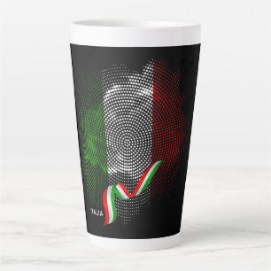 Tasse Latte Drapeau italien