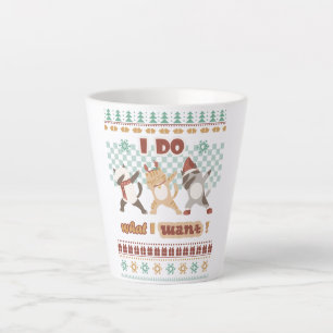 Tasse Latte Drôle Chat - Je fais ce que je veux