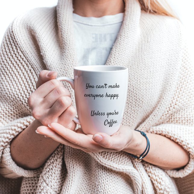 Tasse Latte Drôle Coworker Café cadeau (Créateur téléchargé)