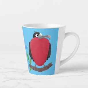 Tasse Latte Drôle magnifique dessin animé de frégate